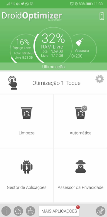 Melhores apps para limpar o celular