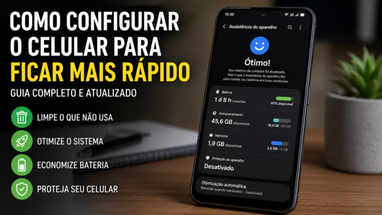 Como configurar o celular para ficar mais rápido