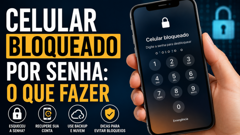 Celular bloqueado por senha: o que fazer