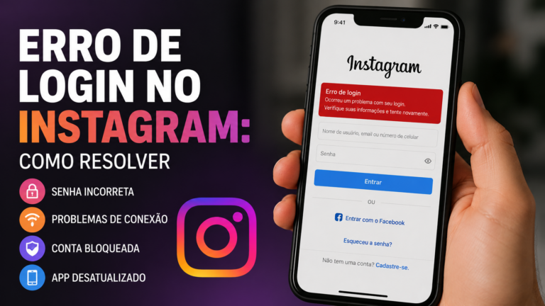 Erro de login no Instagram: como resolver