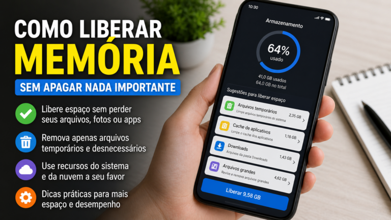 Como liberar memória sem apagar nada importante