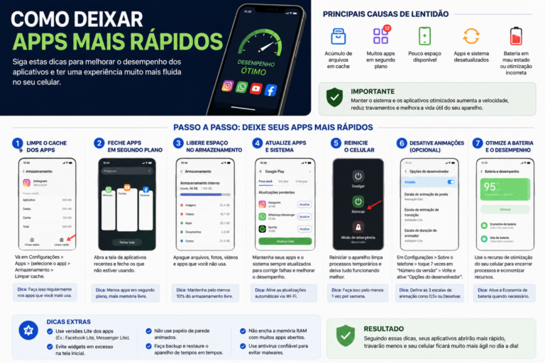 Como deixar apps mais rápidos