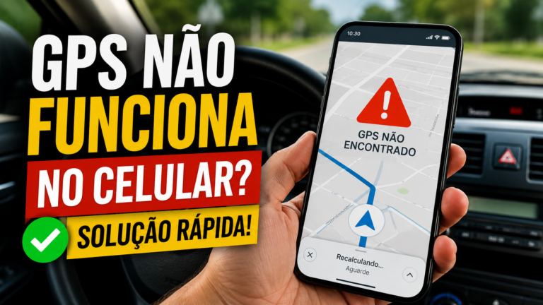 GPS não funciona no celular: solução rápida