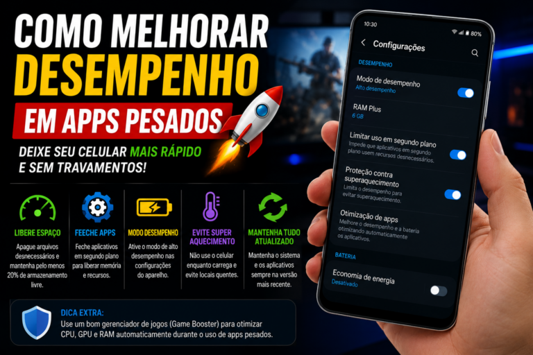 Como melhorar desempenho em apps pesados
