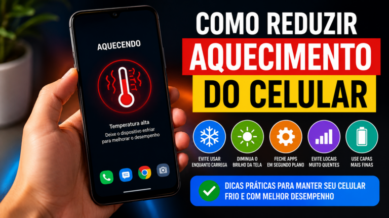 Como reduzir aquecimento do celular