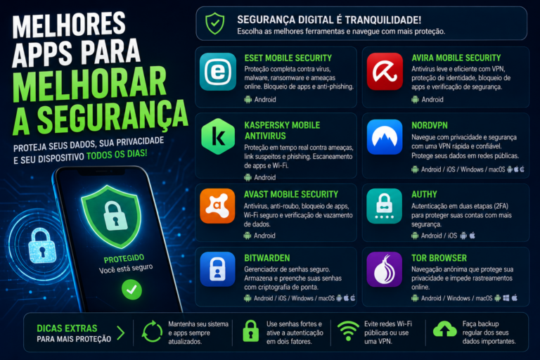 Apps para melhorar segurança