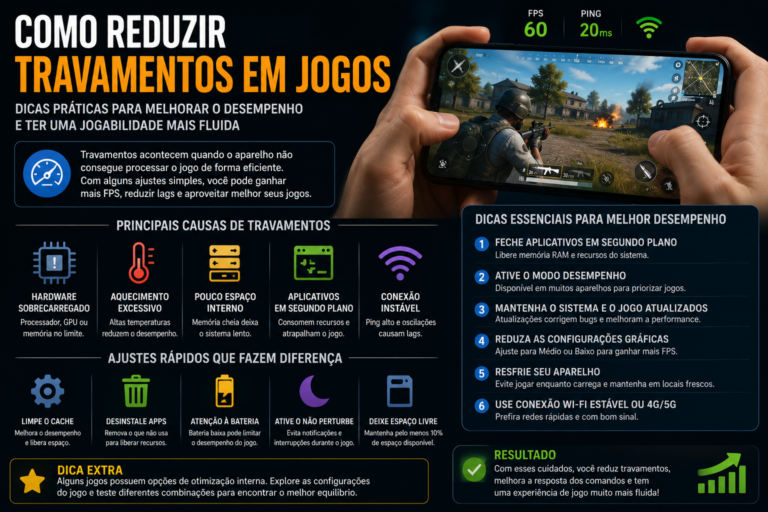 Como reduzir travamentos em jogos