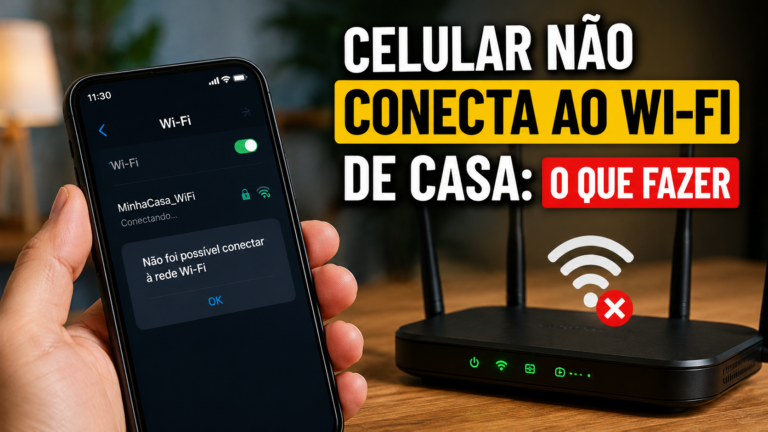 Celular não conecta ao Wi-Fi de casa: o que fazer