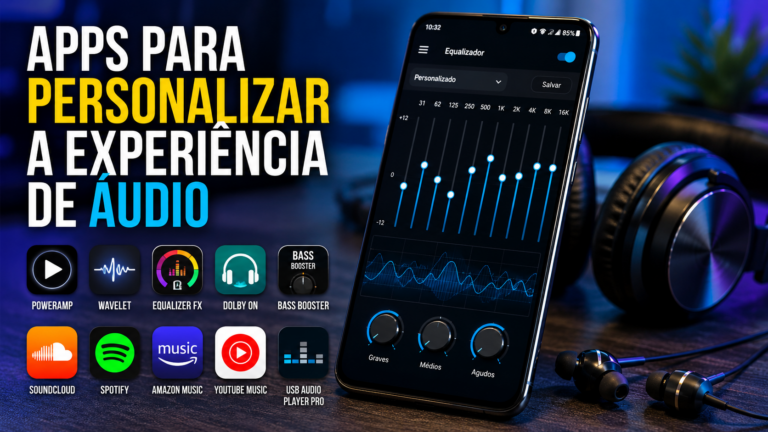 Apps para personalizar a experiência de áudio no smartphone