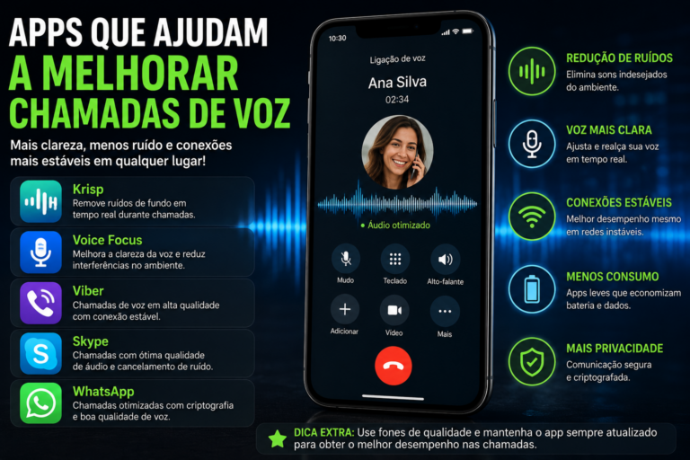 Apps que ajudam a melhorar chamadas de voz