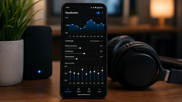 Aplicativos para equalização avançada no Android