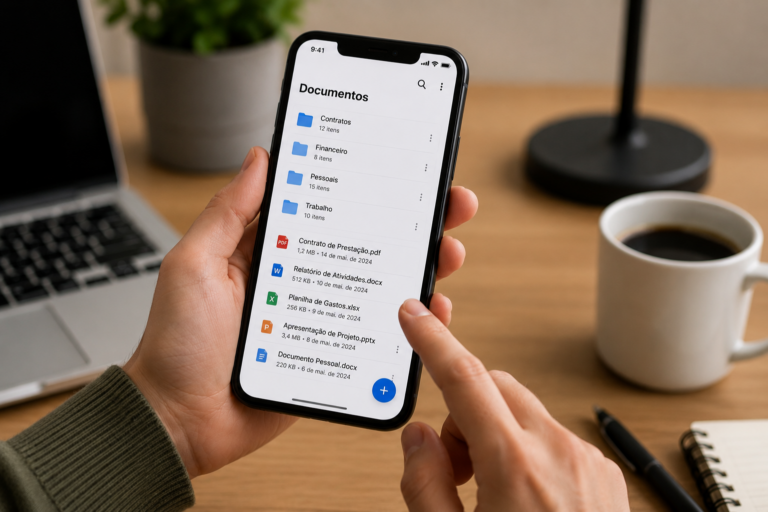 Apps para organizar documentos no celular sem esforço